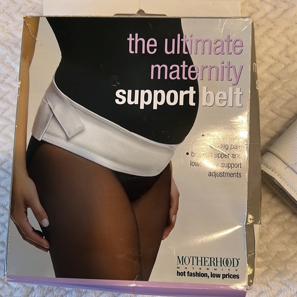 Motherhood Maternity Support Belt in White Size L Never used - Picture 3 of 5